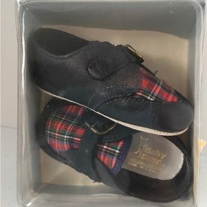 NWT VIntage Baby Deer Leather Baby Shoes Size 2